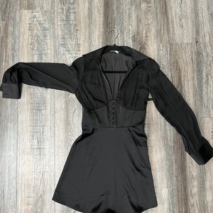 Black URBAN OUTFITTERS Gothic Dress XS